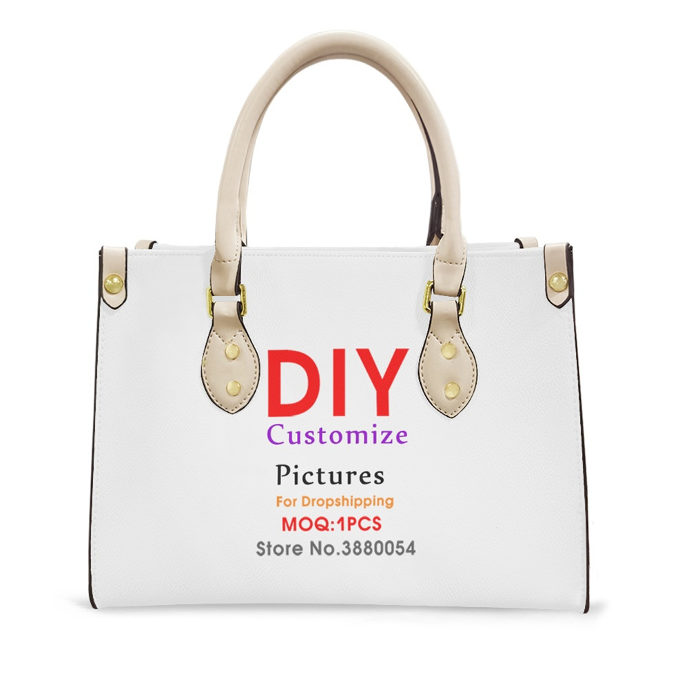Luxury Bags Dropshipping - Noisydesigns شعار مخصص المرأة حقائب يد