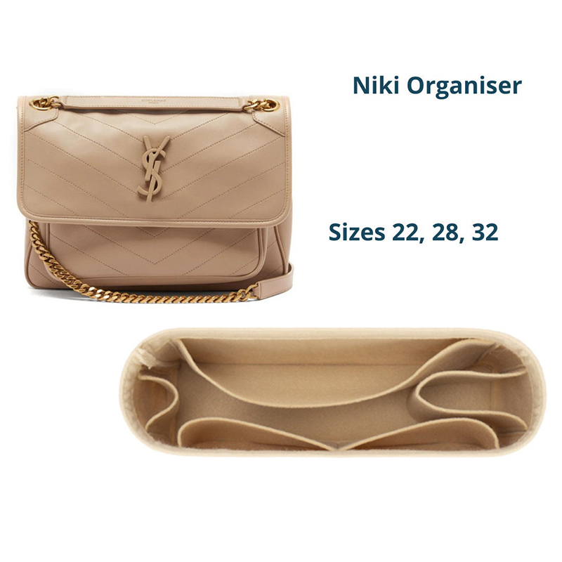 Luxury Designer Bags Ysl - مقسم حقيبة ل NIKI 22 28