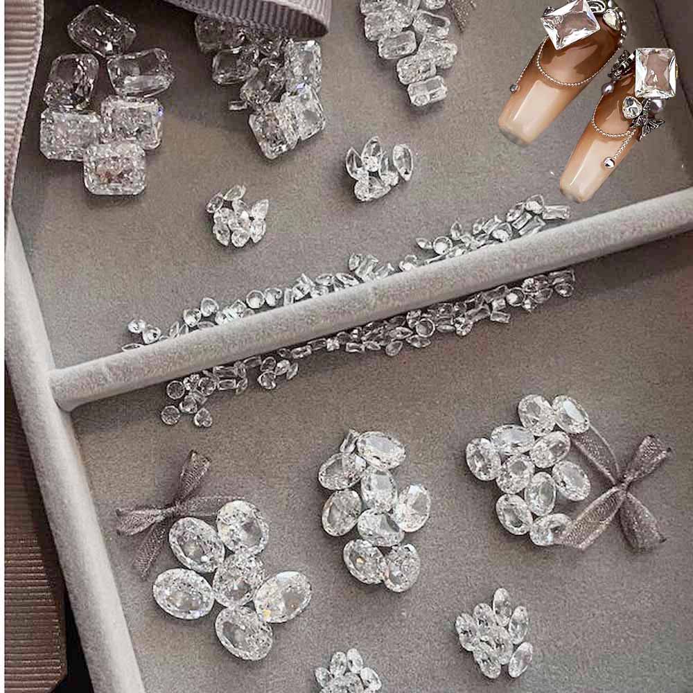 Luxury Bags Dropshipping - 10 قطعة جولة واضحة ومربعة وقطرة