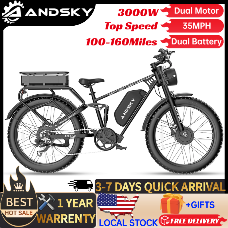 Luxury Bags On Sales - دراجة كهربائية ANDSKY Apex50 AWD بقوة