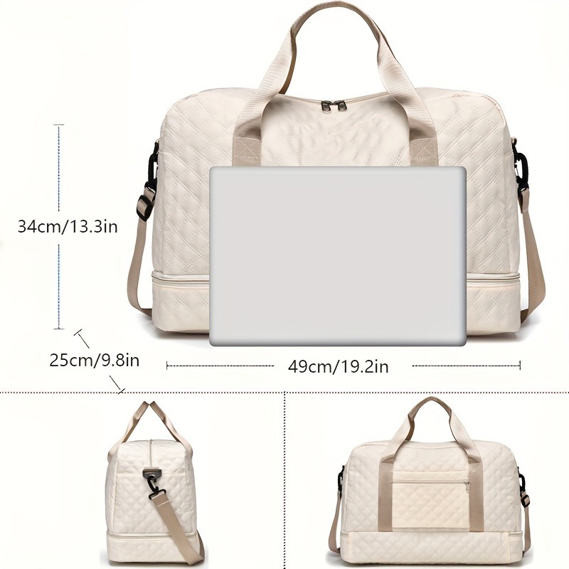 حقيبة سفر عملية مصنوعة من النا - مراجعة Weekender Bag Duffle وسعره