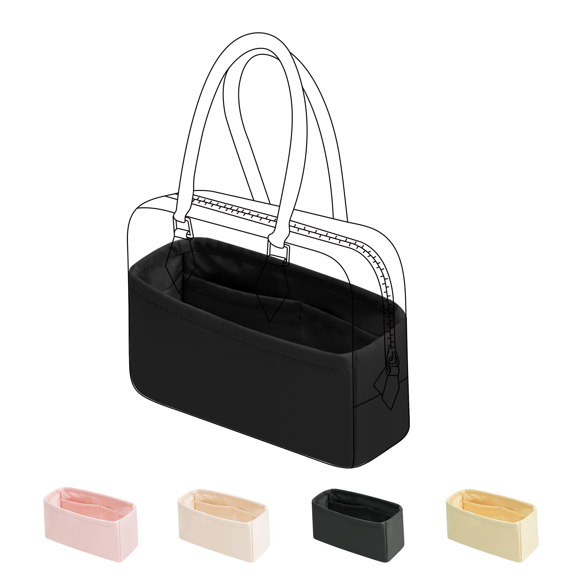 إدراج منظم المحفظة الحريرية من - مراجعة Luxury Bags Hermes وسعره