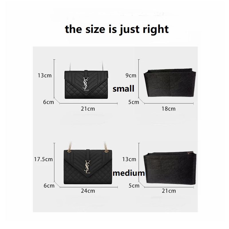 【حقيبة داخلية للبيع فقط】إدراج  - مراجعة Luxury Designer Bags Ysl وسعره