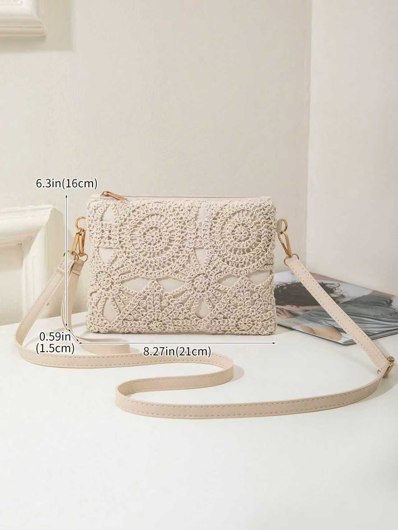 حقيبة يد أنيقة بتصميم مجوف مزي - مراجعة Luxury Bags Must Have وسعره