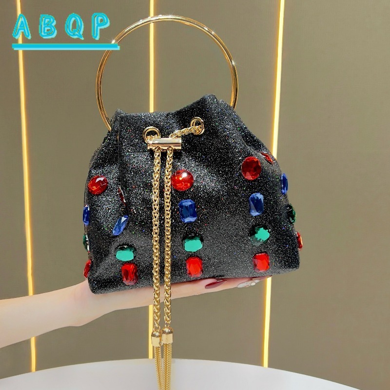 حقيبة سهرة نسائية فاخرة مرصعة  - مراجعة Luxury Bags Shopping وسعره