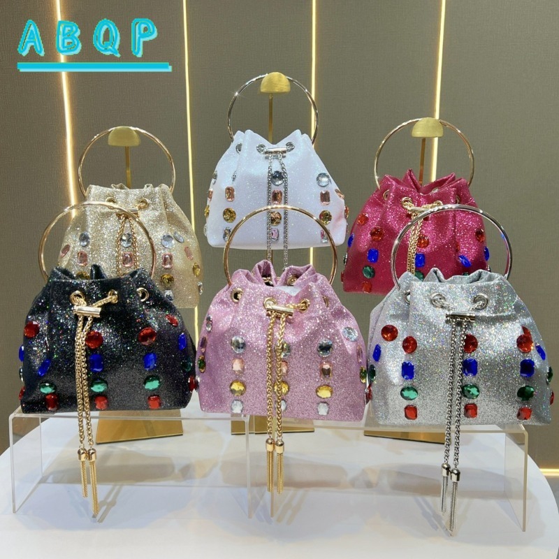 حقيبة سهرة نسائية فاخرة مرصعة  - مراجعة Luxury Bags Shopping وسعره