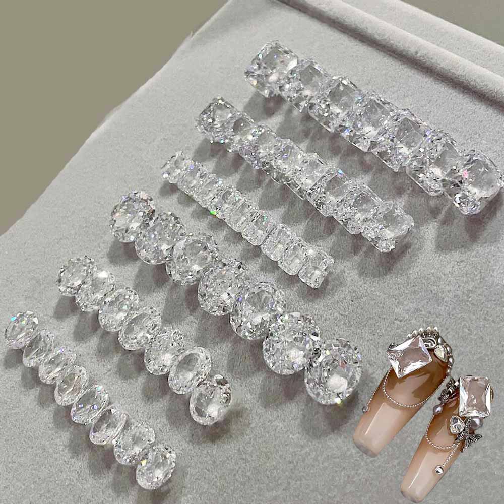 10 قطعة جولة واضحة ومربعة وقطر - مراجعة Luxury Bags Dropshipping وسعره